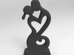 Love Sculpture 3D model