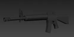 M16 Gun 3D model