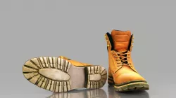 Man Boots Low-poly  3D model