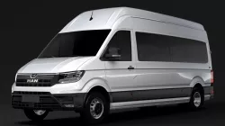 MAN TGE L3H3 Window Van 2018 3D model