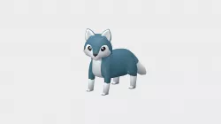 Maro the Wolf - Wild Series Low-poly  3D model