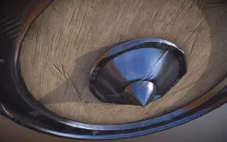 Medieval Round Shield Low-poly  3D model