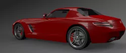 mercedes sls amg 3D model