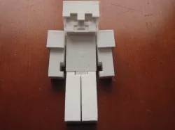Minecraft Steve Helmet Armor