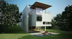 minimal house 3D model