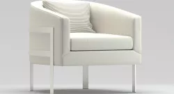 Mitchell Gold Bob Williams Avery Chair 3D model