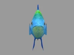 Modal Fish03 Low-poly  3D model