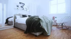 Modern Double Bed 3D model