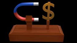 Money magnet 3D model