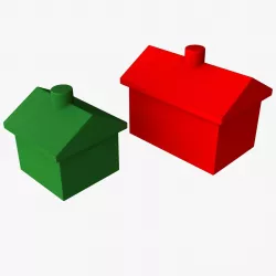 Monopoly Houses and Hotels 3D model