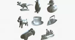 Monopoly New Collection model 3D model