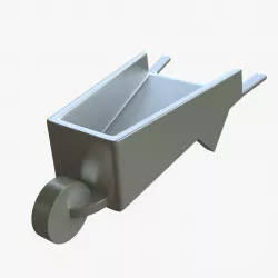Monopoly Wheelbarrow 3D model