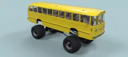 Monster Bus 3D model
