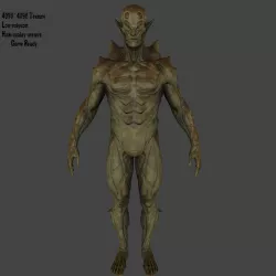 monster Low-poly  3D model
