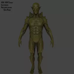 monster Low-poly  3D model