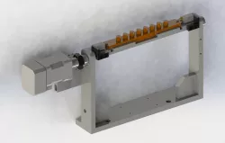 Motor rotation axis 3D model