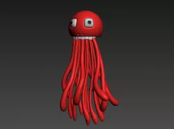 Mr Squid 3D model