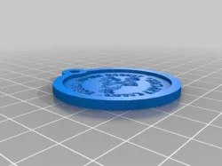 My Customized Keychain Lithopane -