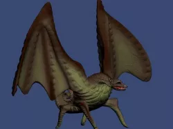 New Dino Low-poly  3D model