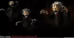 Nightmare Creature 3 Low-poly  3D model