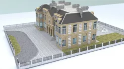 palace 3D model