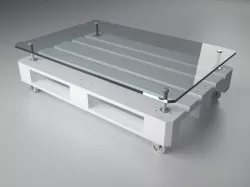 Pallet table 3D model
