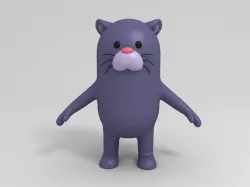 Panther Character 3D model