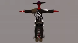 Pelaios Low-poly  3D model