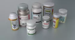 Pill Bottle Collection Low-poly  3D model
