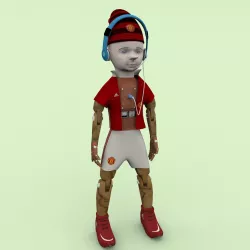 Pinocchio 3D model