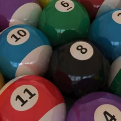 Pool Balls 3D model