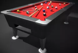 Pool Table 3D model