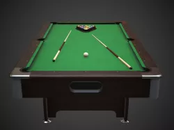 Pool Table Jalano Low-poly  3D model