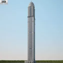 Princess Tower 3D model