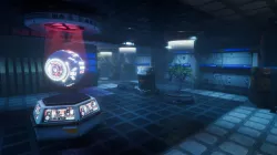 Pro-TEK Sci-Fi Laboratory Interior with Hologram Low-poly  3D model