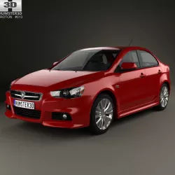 Proton Inspira 2010 3D model