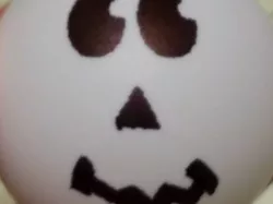Pumpkin Faces for Eggbot