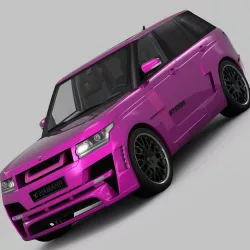 Range Rover Mystere Hamann 2013 3D model