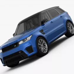 Range Rover Sport SVR 2015 3D model