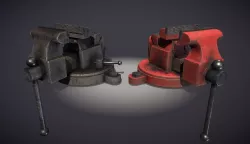 Red Vice 3D model