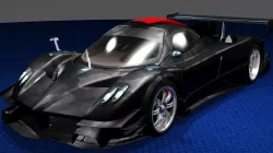 Revolucion Pagani Zonda Track  Phantom-Shift 3D model