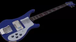 Ricken Backer 4003 - Bass Low-poly  3D model