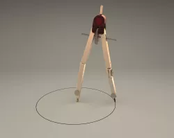 rotring compass 3D model