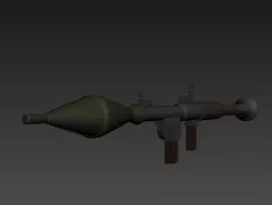 RPG-7 3D model