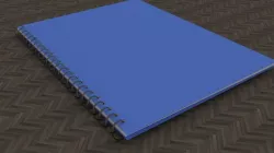 School Notebook 3D model