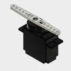 servo motor 3D model
