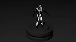 Shadow Demon Low-poly  3D model