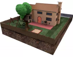 Simpsons house 3D model