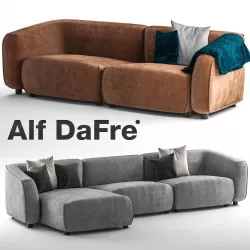 sofa Alf DaFre Ladigue 3D model