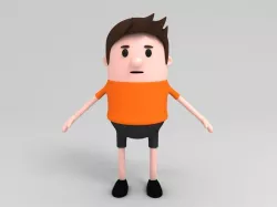 Son Character 3D model
